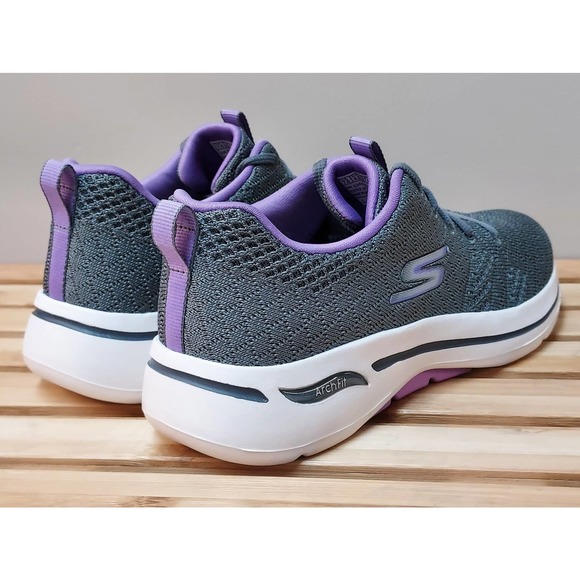 Skechers GOWalk ArchFit Unify Sneaker | Grey | Size 7.5 - Picture 4 of 11